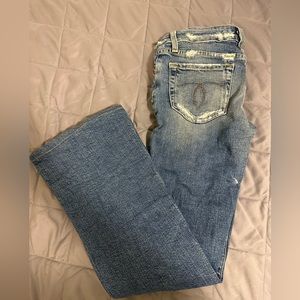 Hudson low rise boot cut jeans, very good conditions